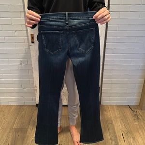 MOTHER bootcut jeans, low rise size 26